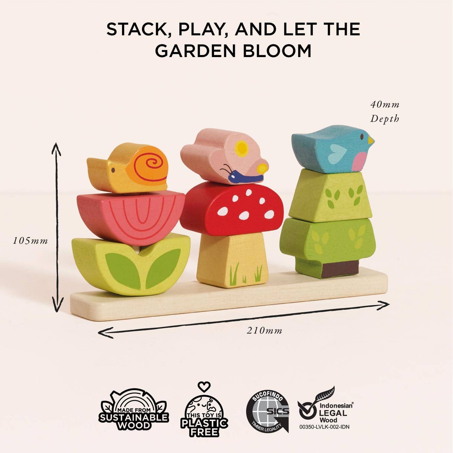 Stacking Woodland Garden