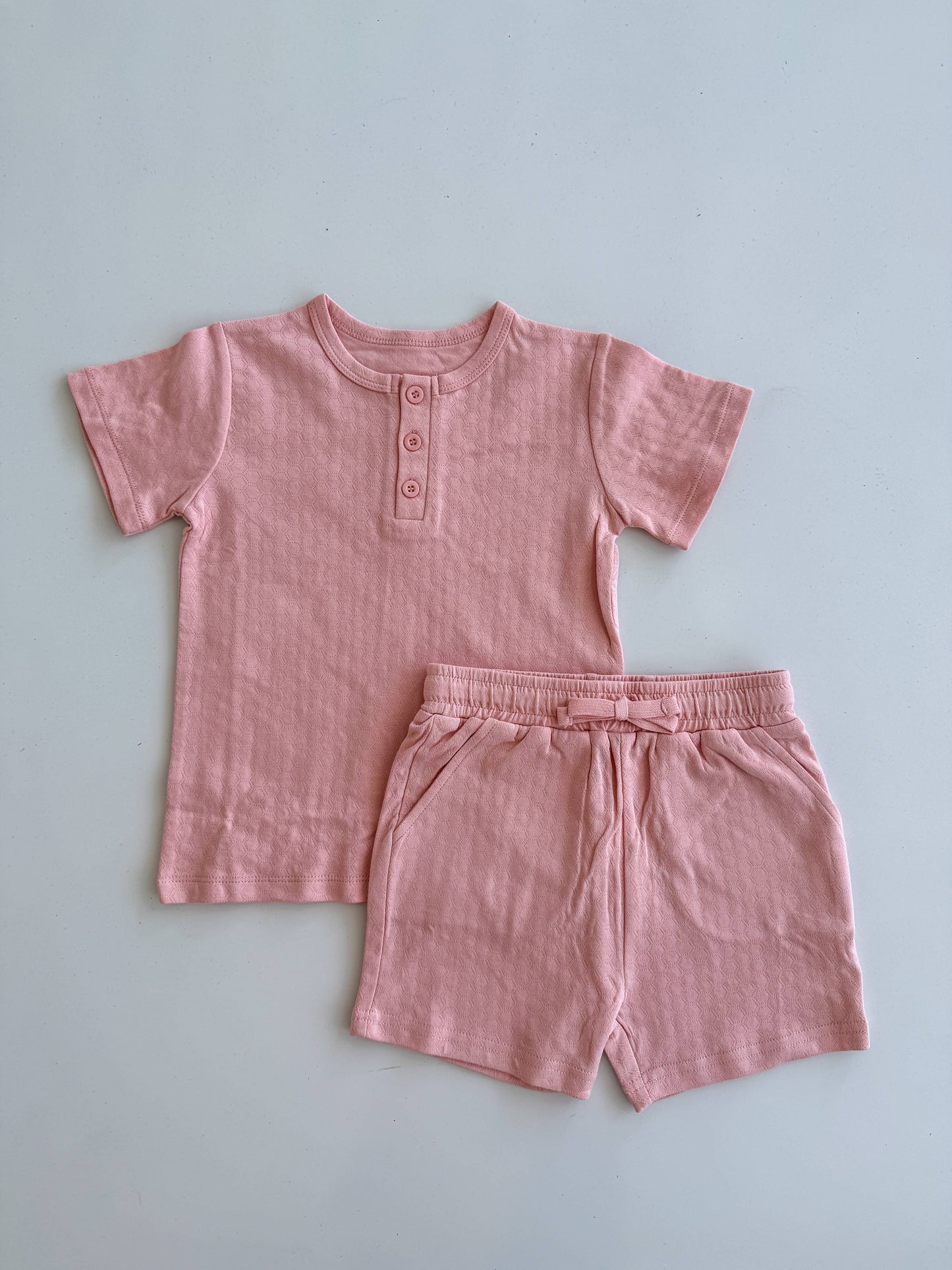 Organic Cotton Shorts & Tee Set