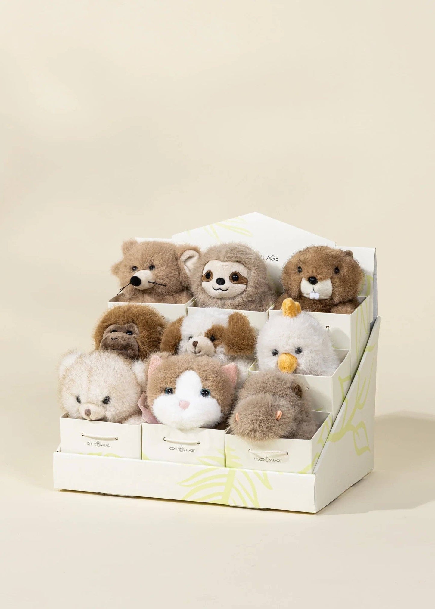 Mini Gift Plush Toy - Grey Hippopotamus