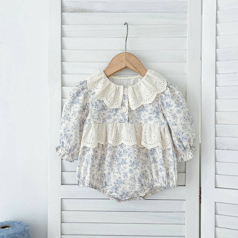 Vintage Floral Lace Outfit
