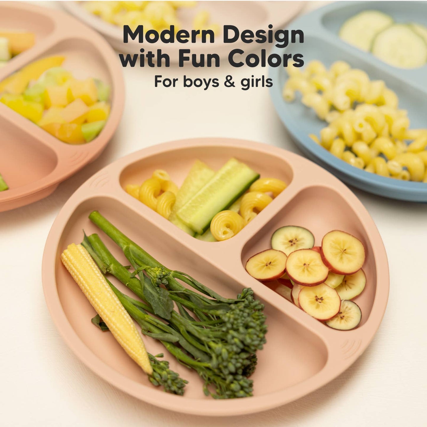 3-Pack Prep Suction Plates