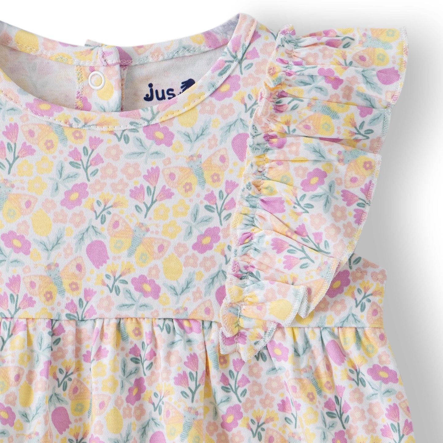 Floral Ruffle Romper