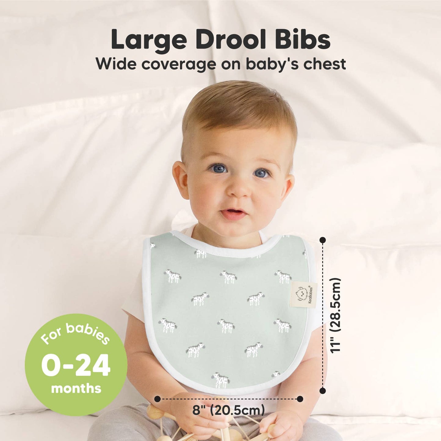 8-pack Urban Drool Bibs Wilderness