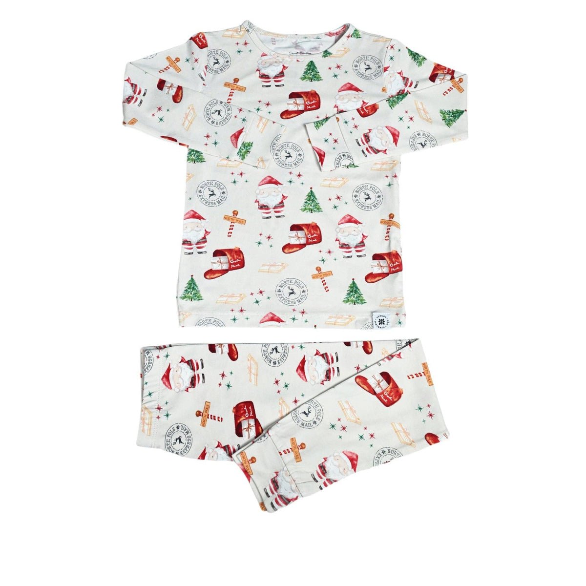 Big Kid Pajama Set - Letters to Santa