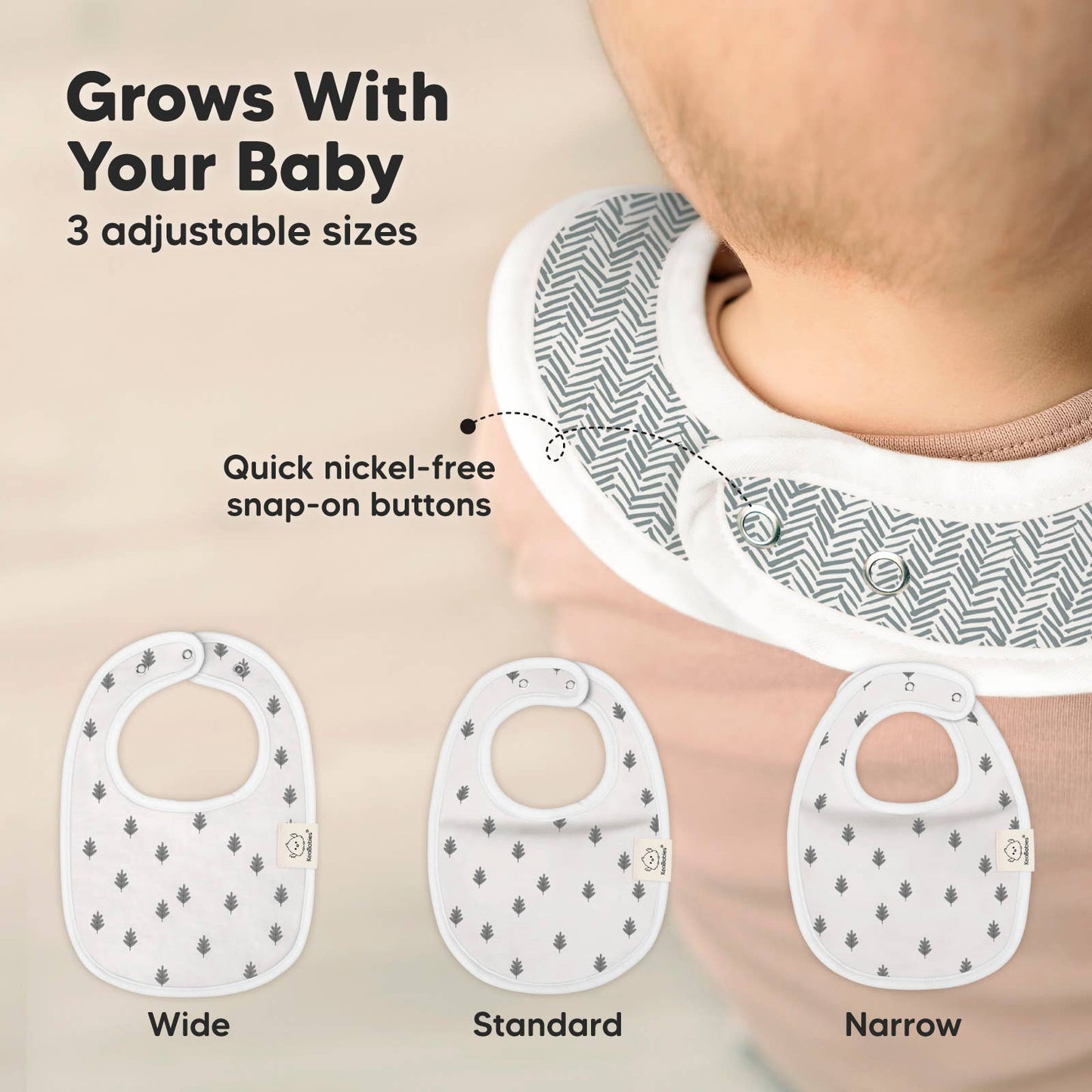 8-pack Urban Drool Bibs Nordic