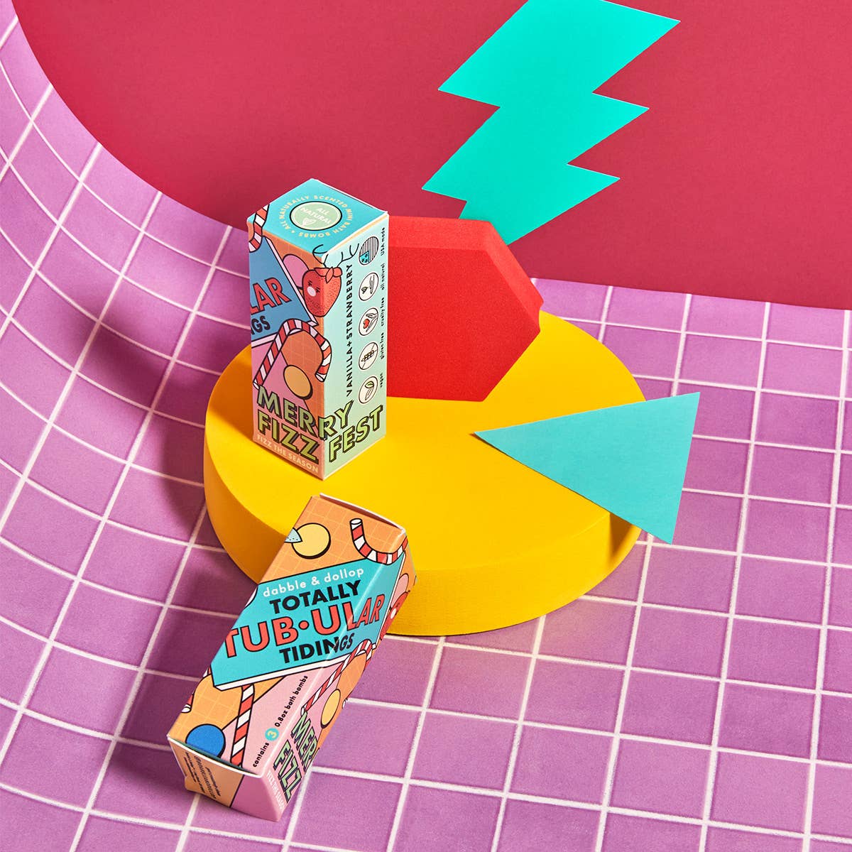 Totally Tub-ular Bath Bomb Stocking Stuffer