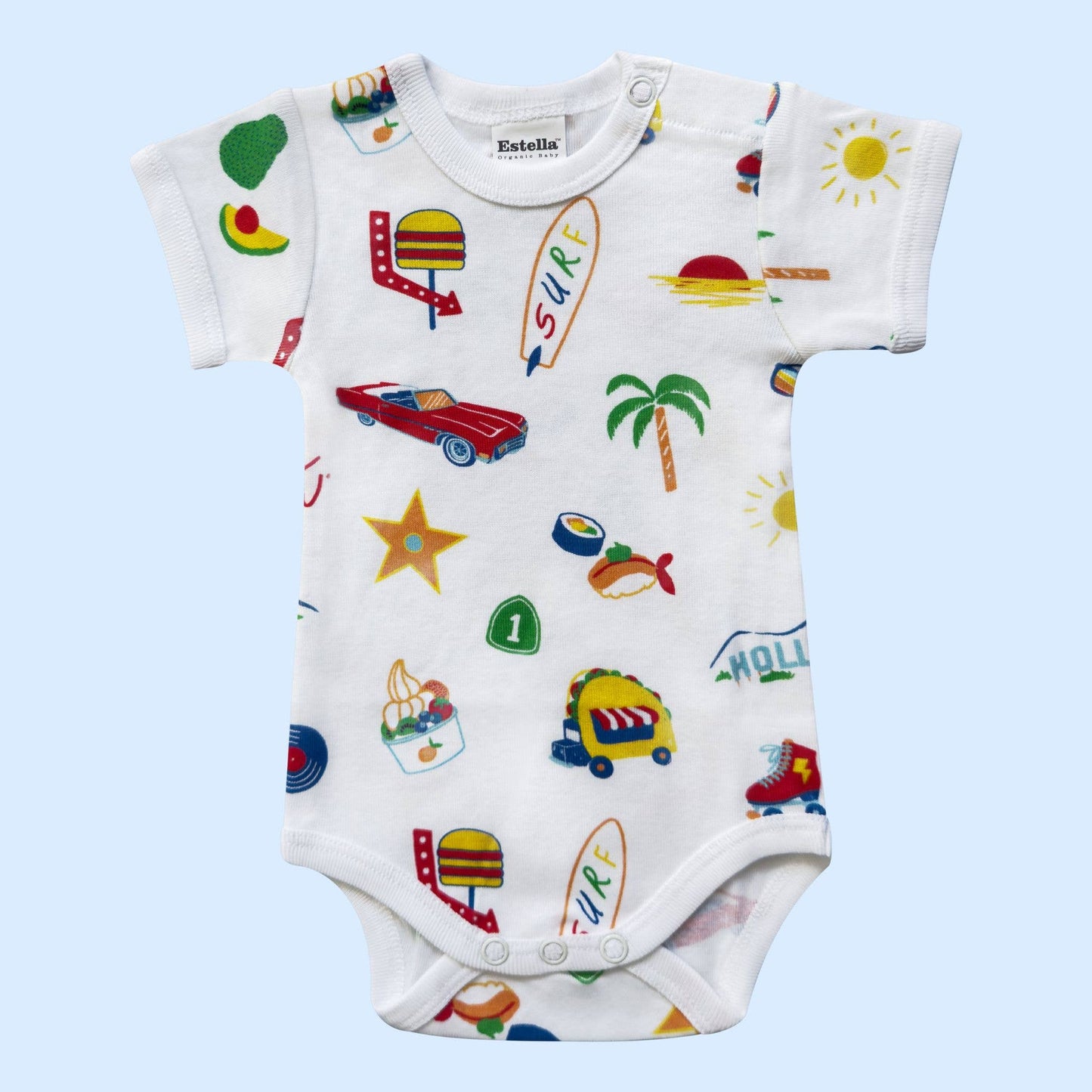 L.A. Dreams Organic Baby Onesie