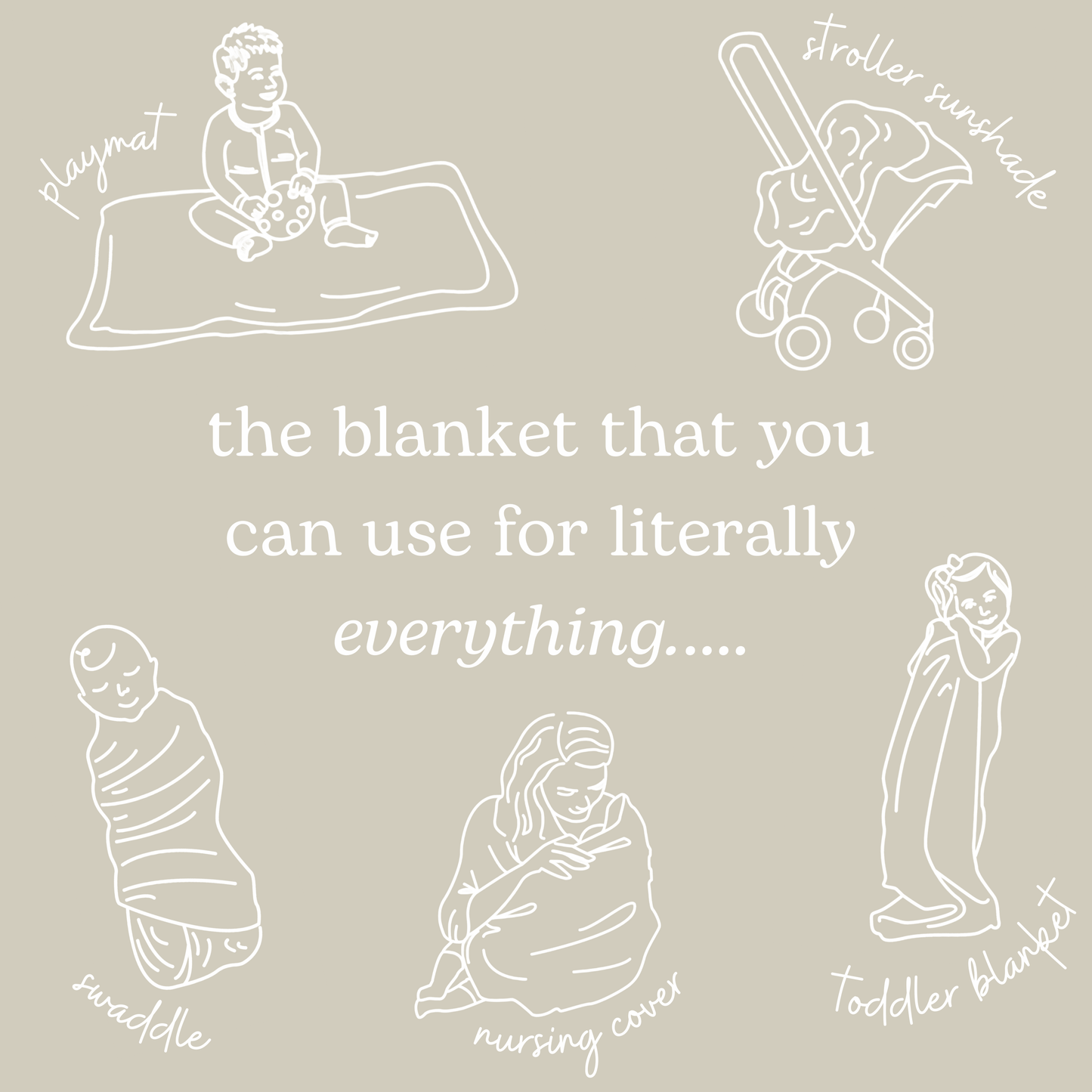 Coastal Pelicans - Everything Blanket