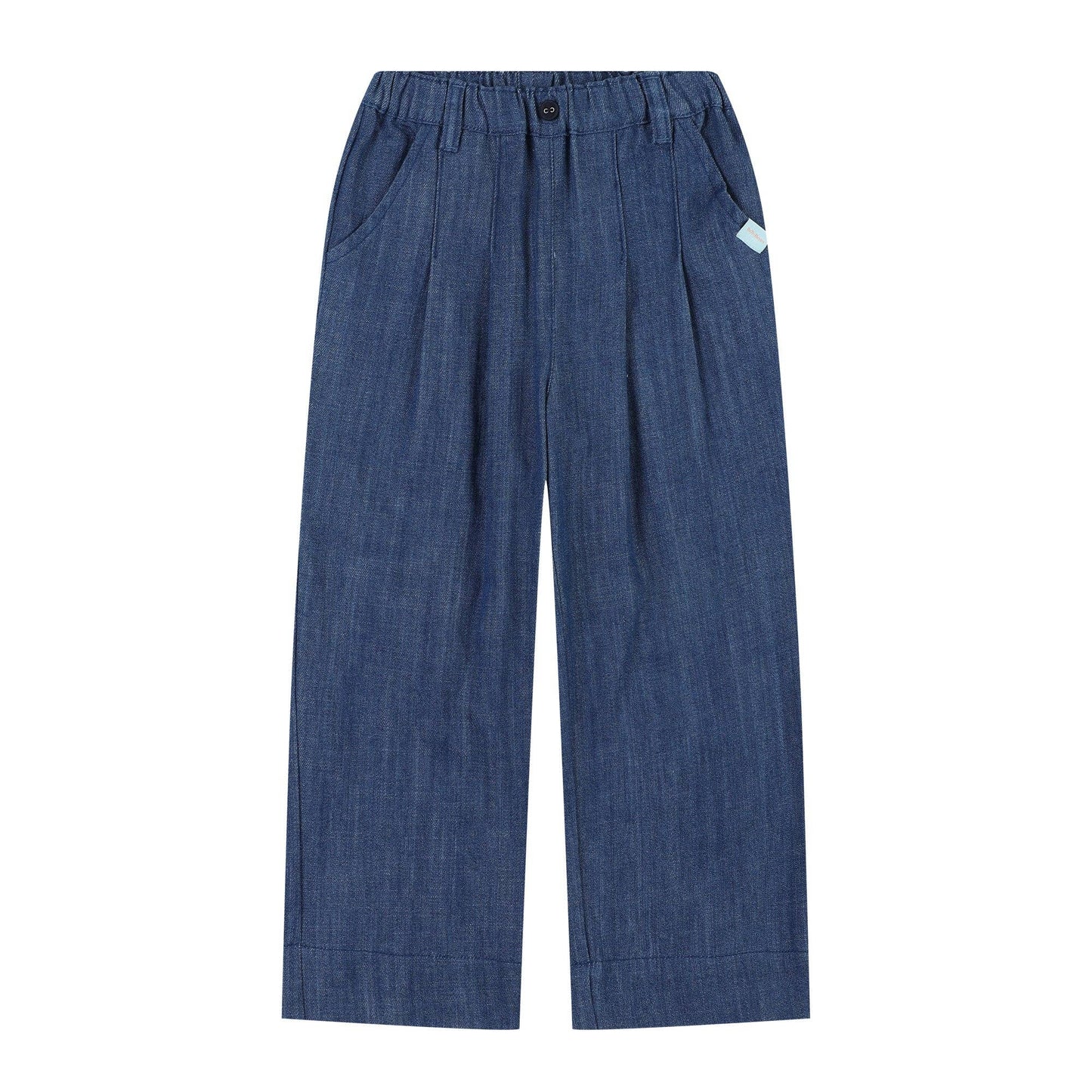 Wide Leg Denim Pants