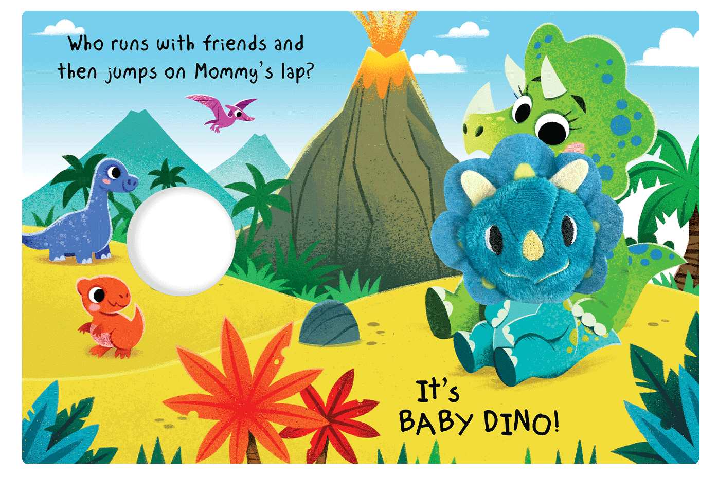 Baby Dino Finger Puppet Book