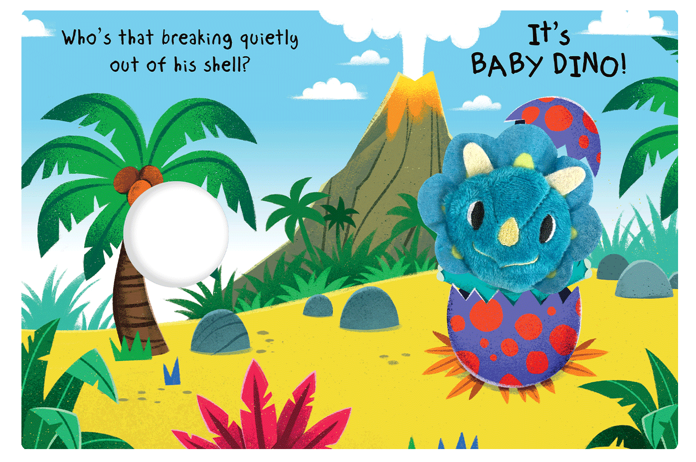 Baby Dino Finger Puppet Book