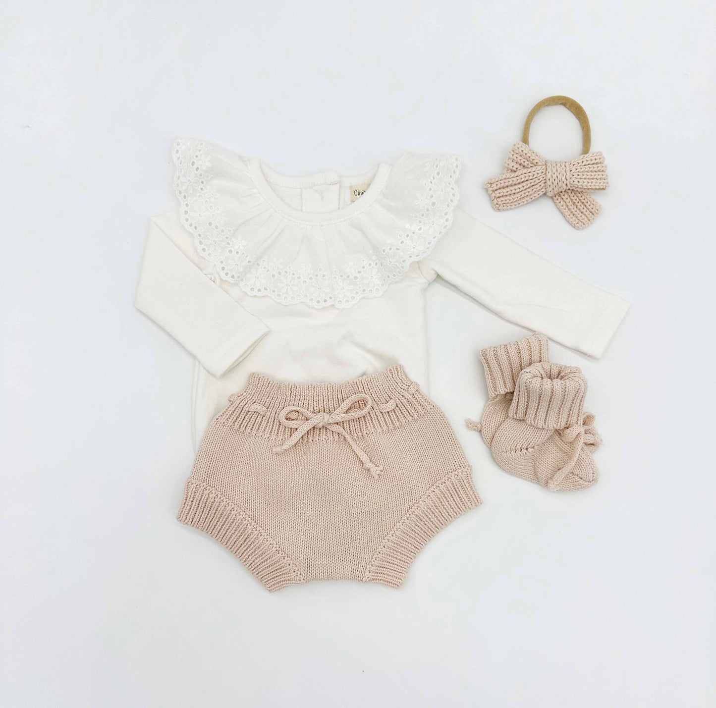 White Ruffle Bodysuit