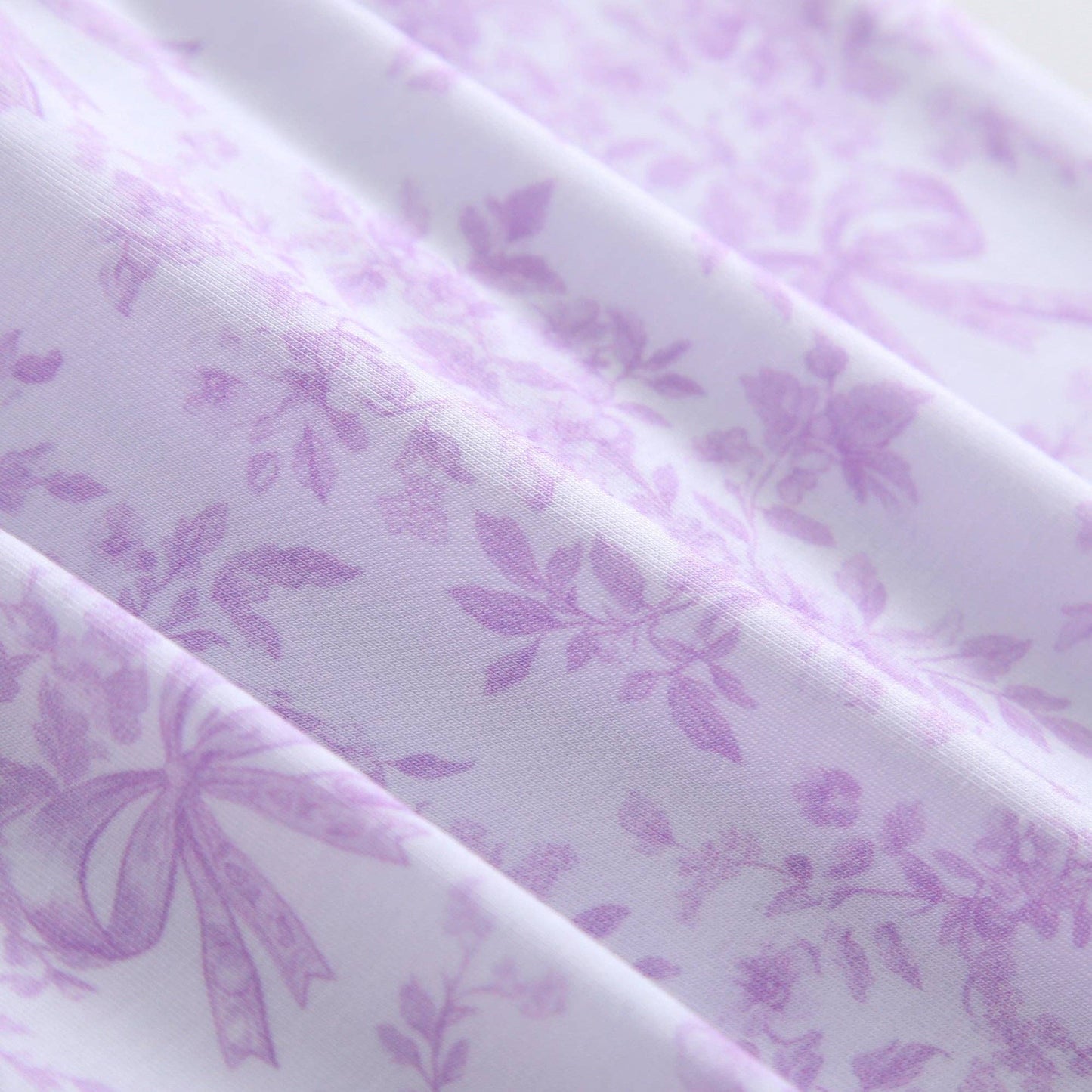 Bows & Blooms Ruffled Pjs