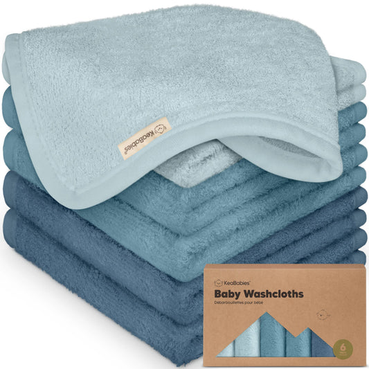 6-Pack Baby Wash Cloths