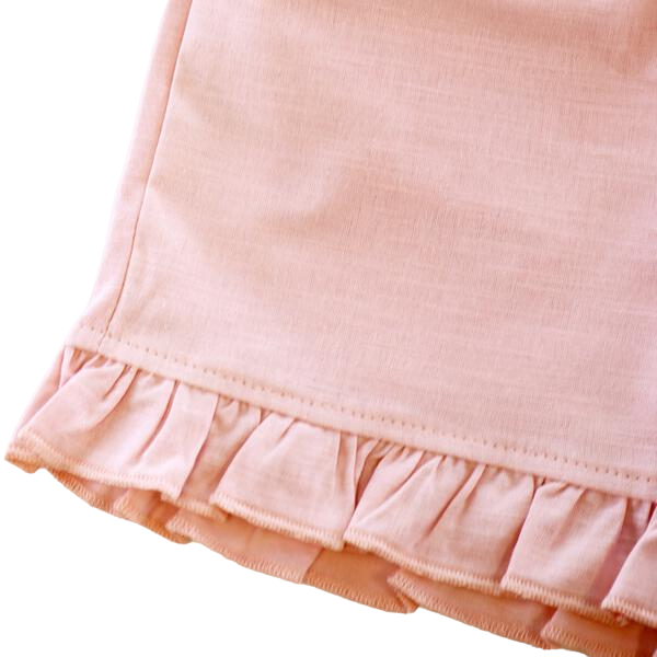 Ruffle Hems Shorts