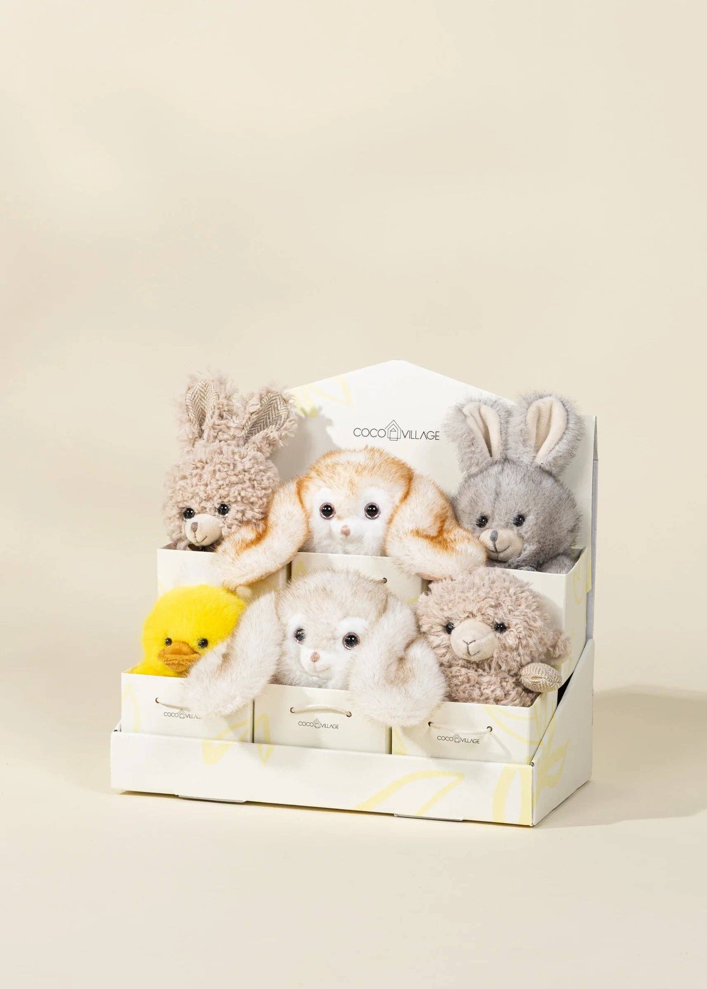 Mini Gift Plush Toy - Grey Rabbit