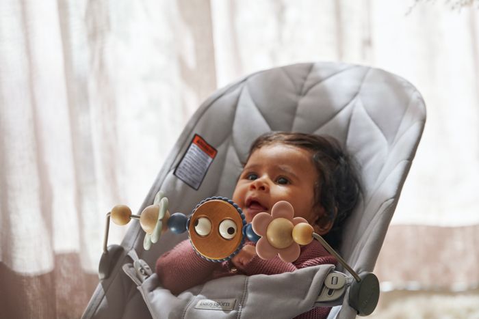 BabyBjorn Bouncer Bliss Woven, Petal Quilt