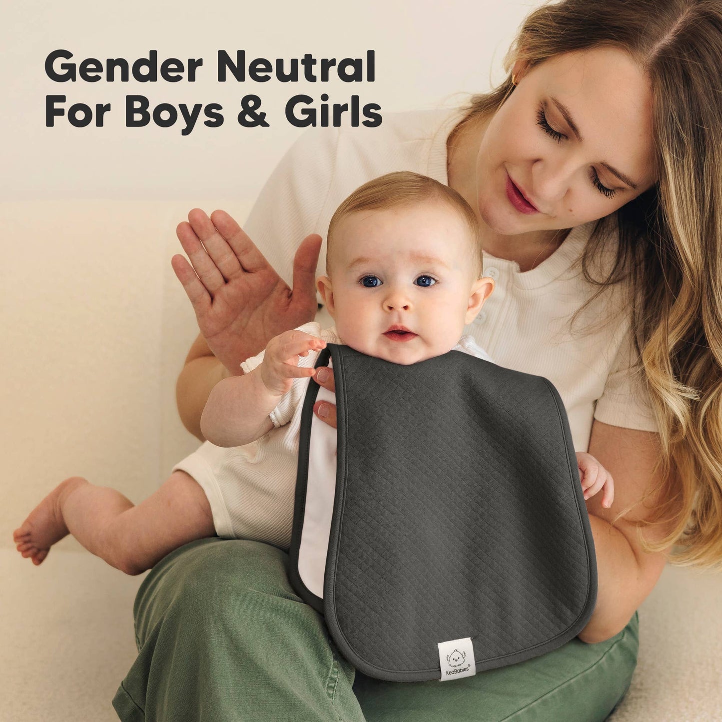 5-Pack Quin Baby Burp Cloths