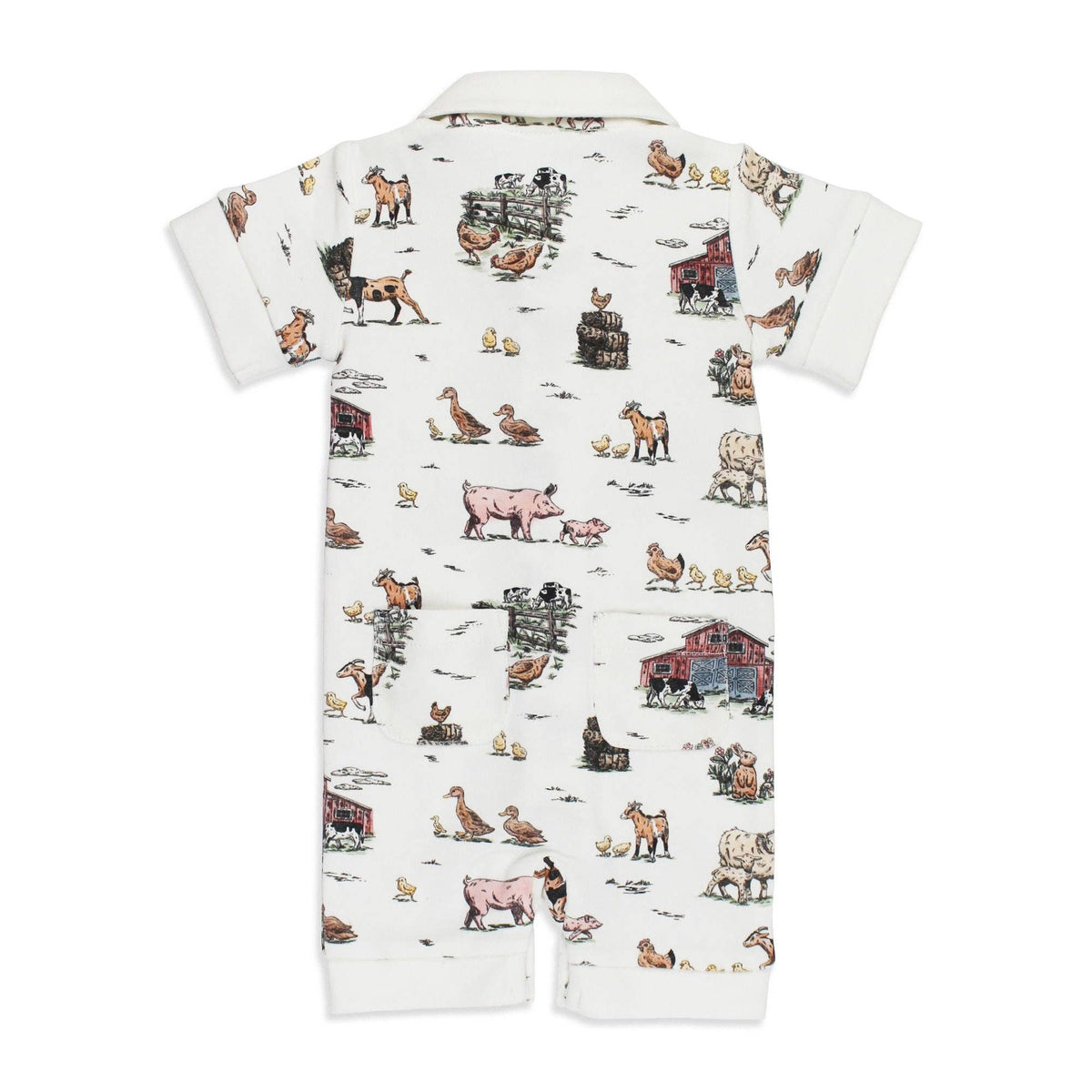 Farm Friends Organic Romper