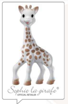 Official Retailer Sticker Sophie la girafe