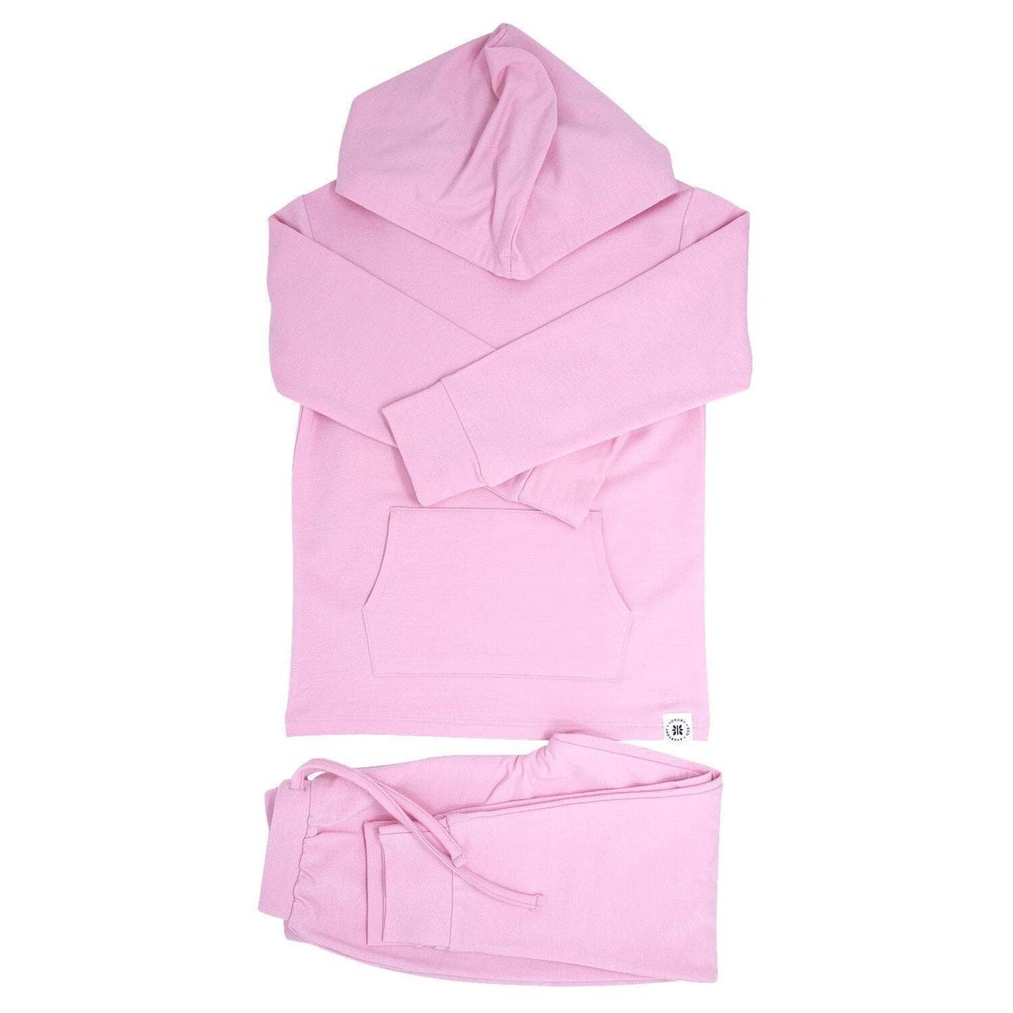 Hooded Jogger Set - Pink