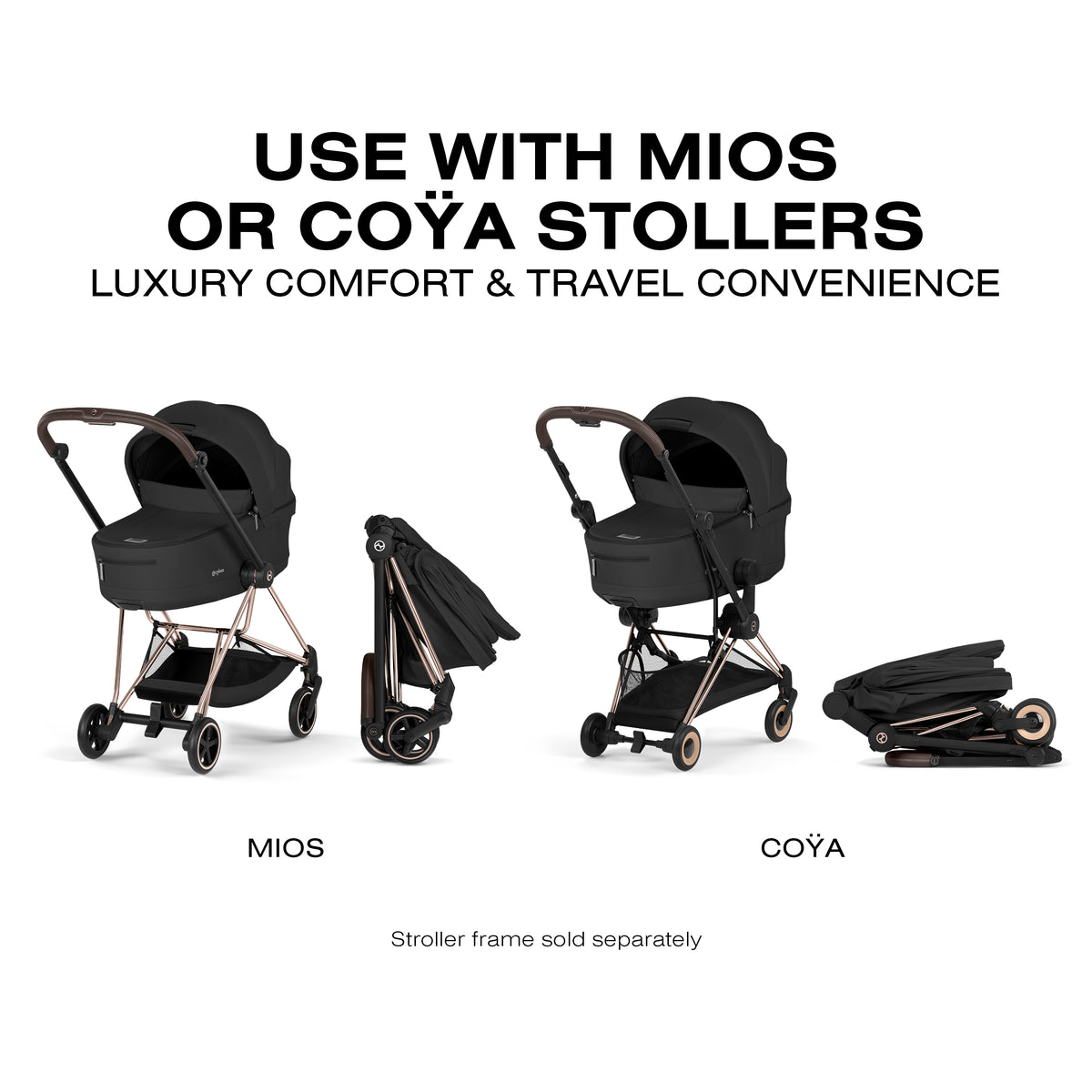 Cybex Mios/Coya Fold Lux Carry Cot