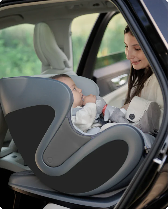 babyark - Smart Convertible Car Seat - Glacier Ice
