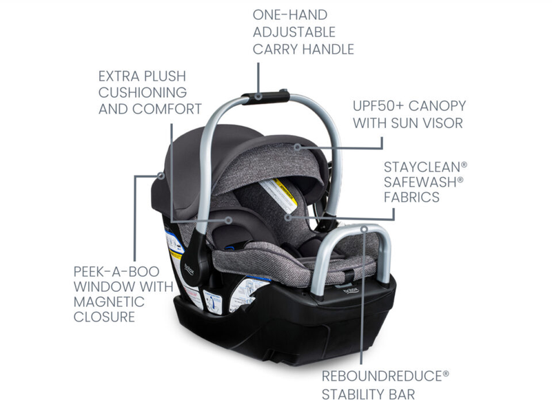 Britax Willow® SC Infant Car Seat with Alpine® Base