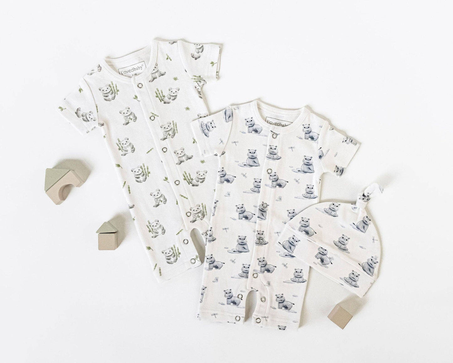 Baby Hippo Organic Romper