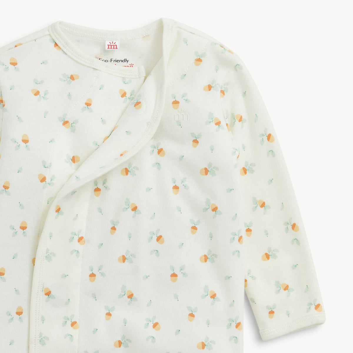 ACORNS ORGANIC COTTON GOWN + HAT SET