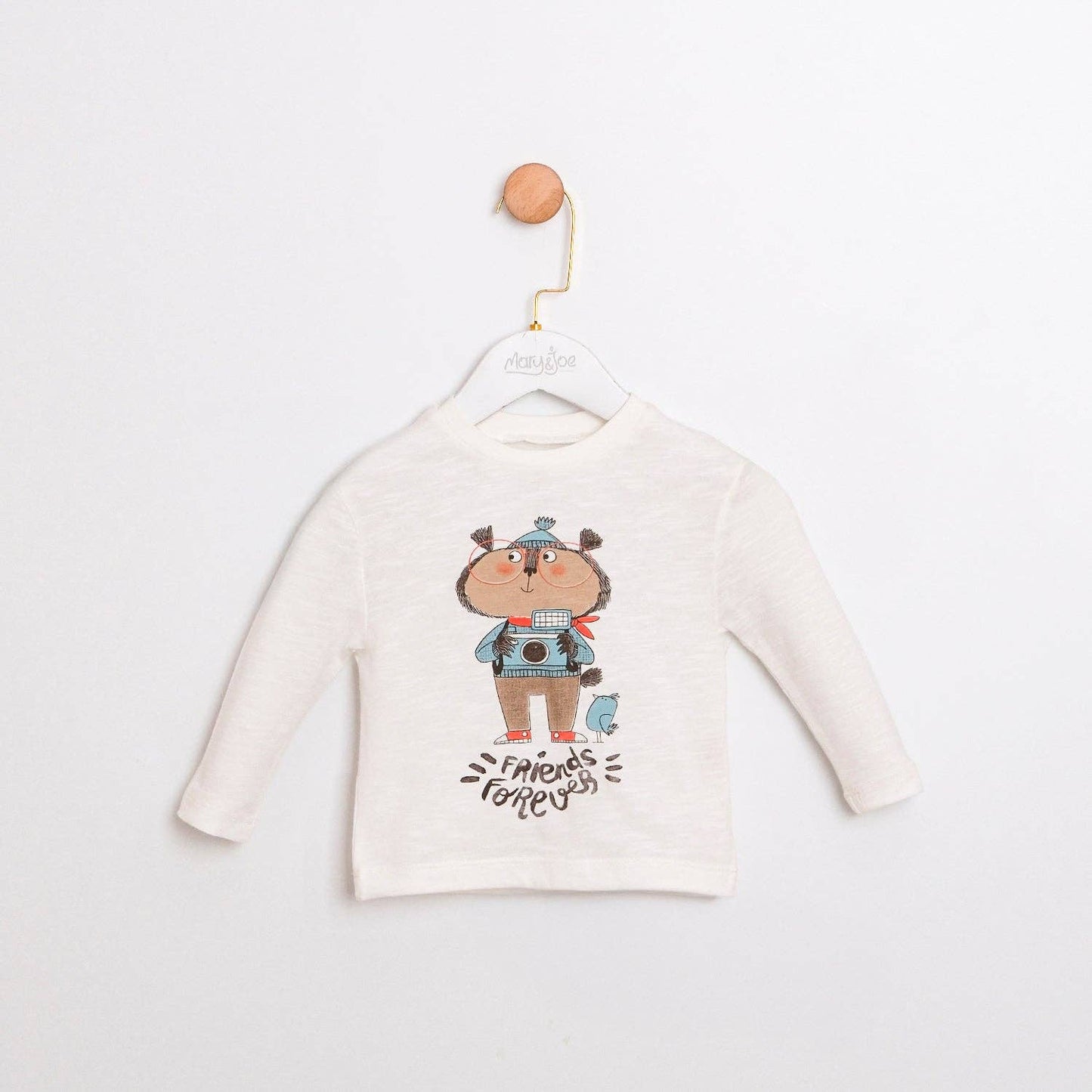 Brown Jacket, Tee & Pant Set