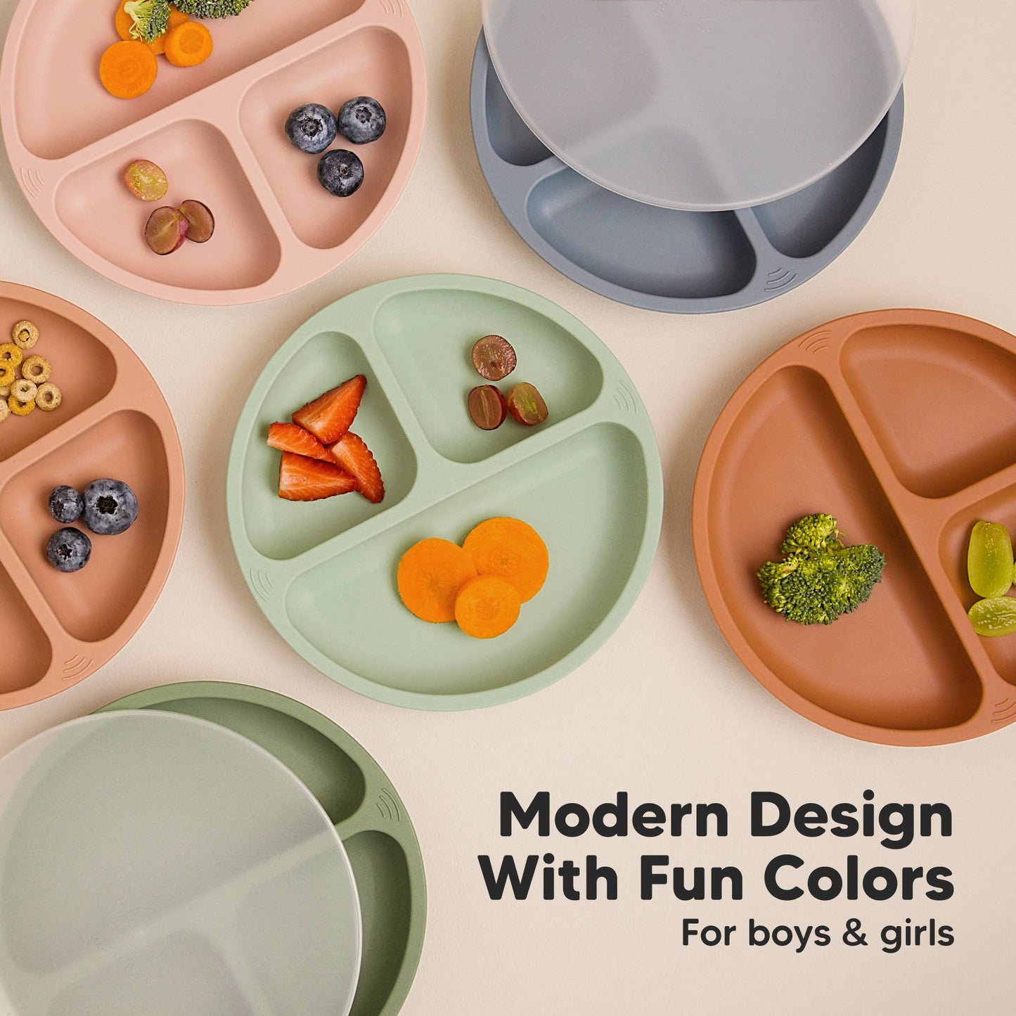 3-Pack Prep Suction Plates