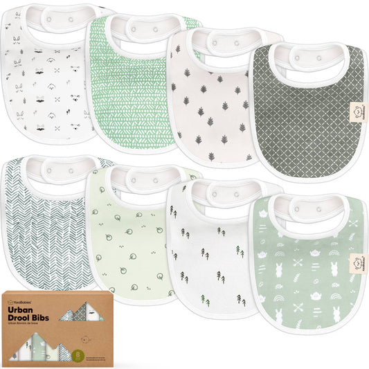 8-pack Urban Drool Bibs Nordic