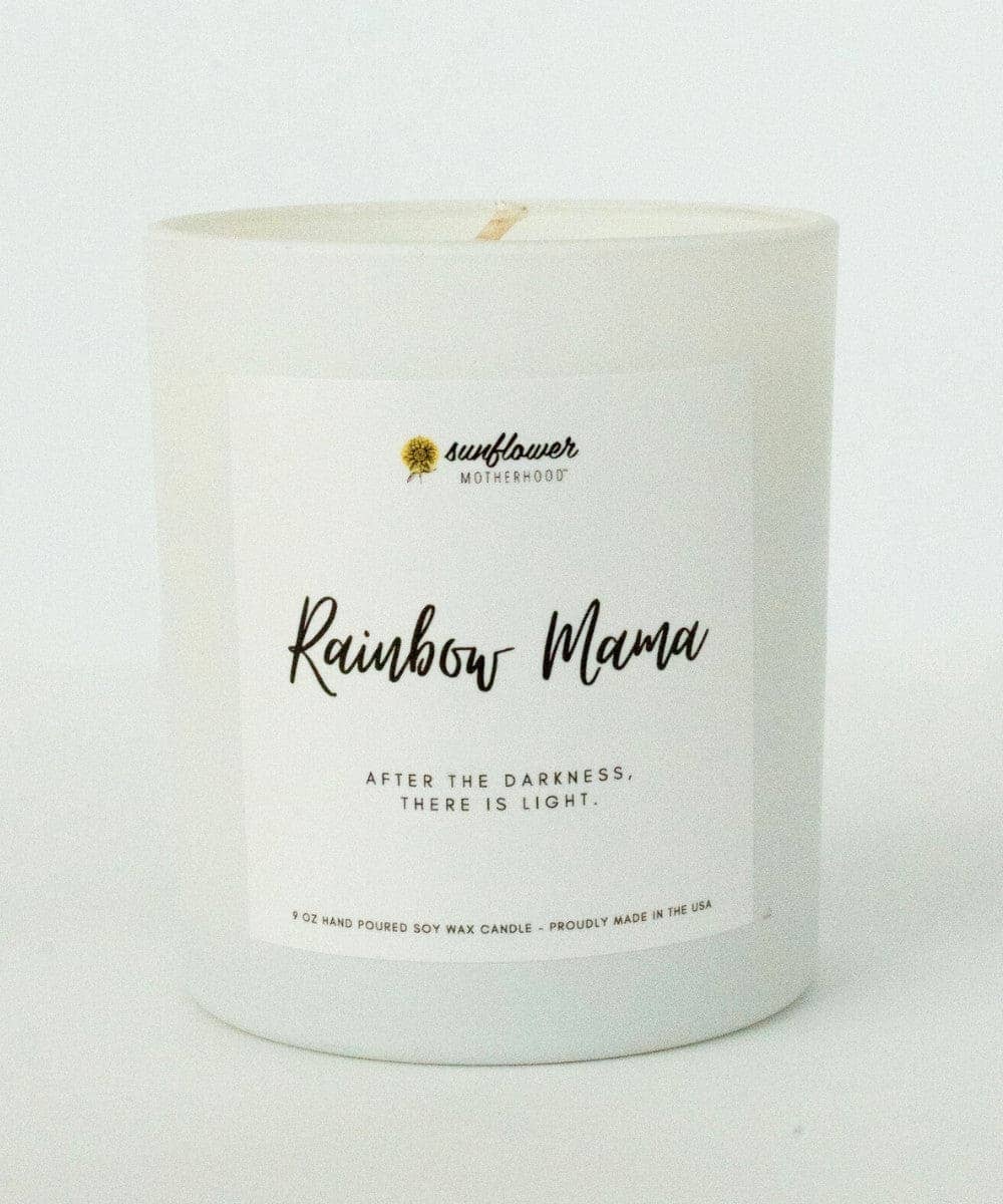 Rainbow Mama Candle