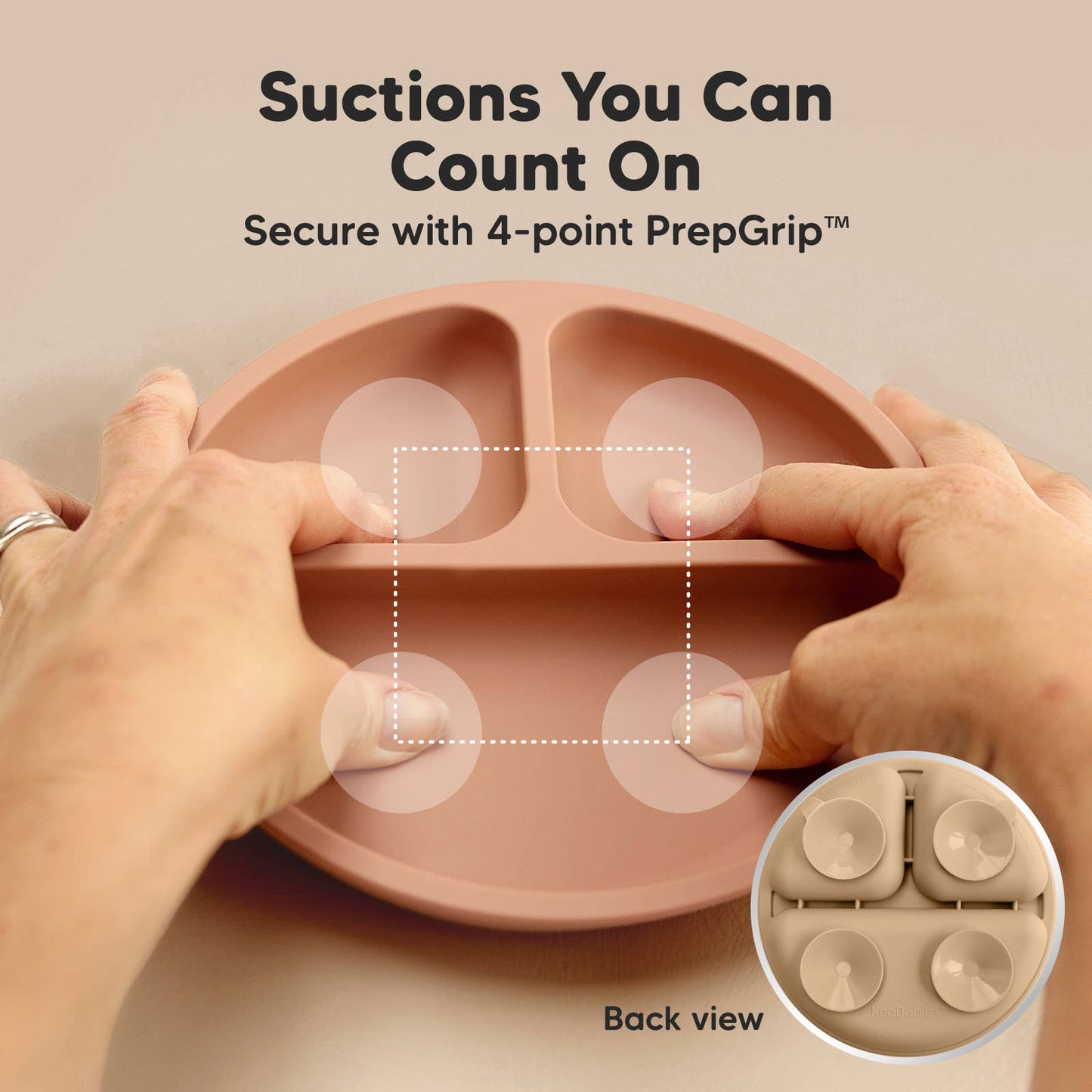 3-Pack Prep Suction Plates