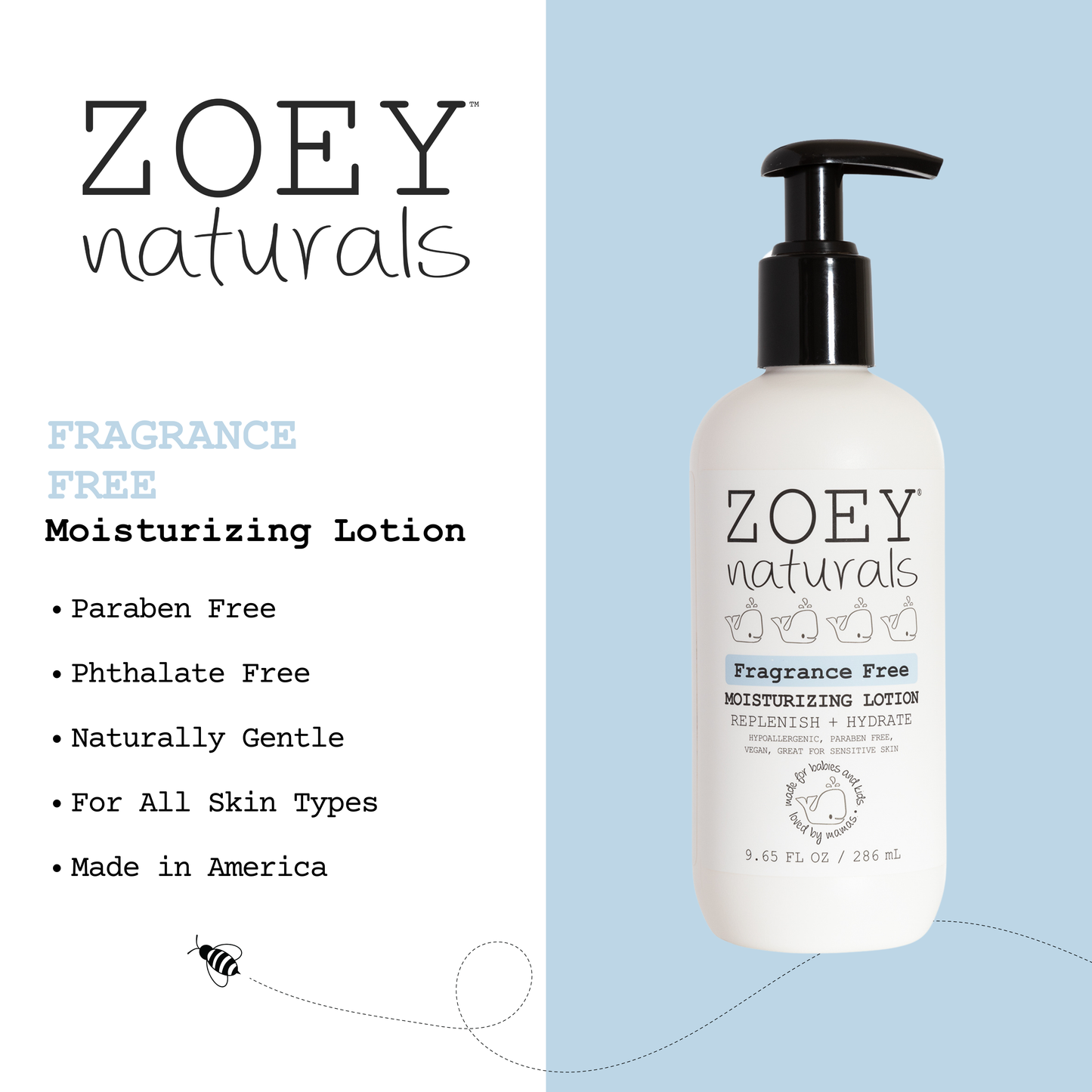 Fragrance Free Moisturizing Lotion - 9.65oz