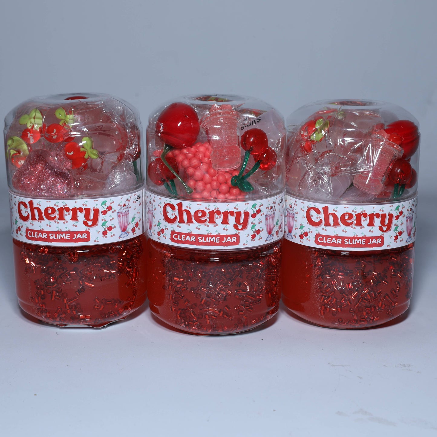 Cherry clear slime