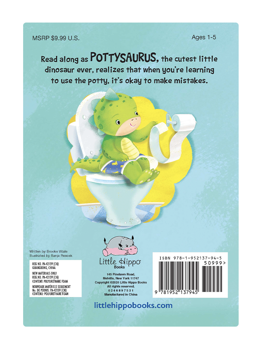 Pottysaurus Book