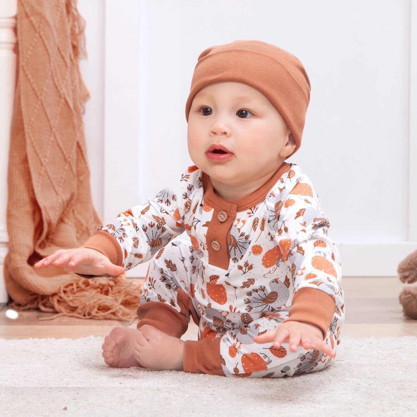 Thanksgiving Baby Romper
