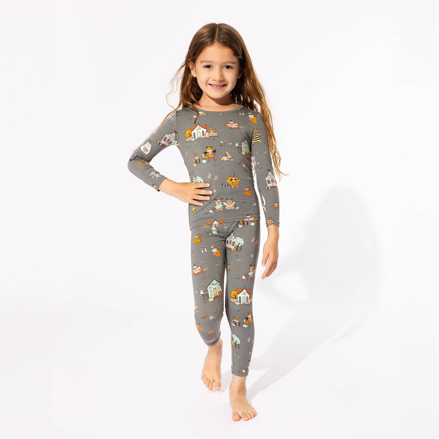 Trick or Treaters Bamboo Kids Pajamas