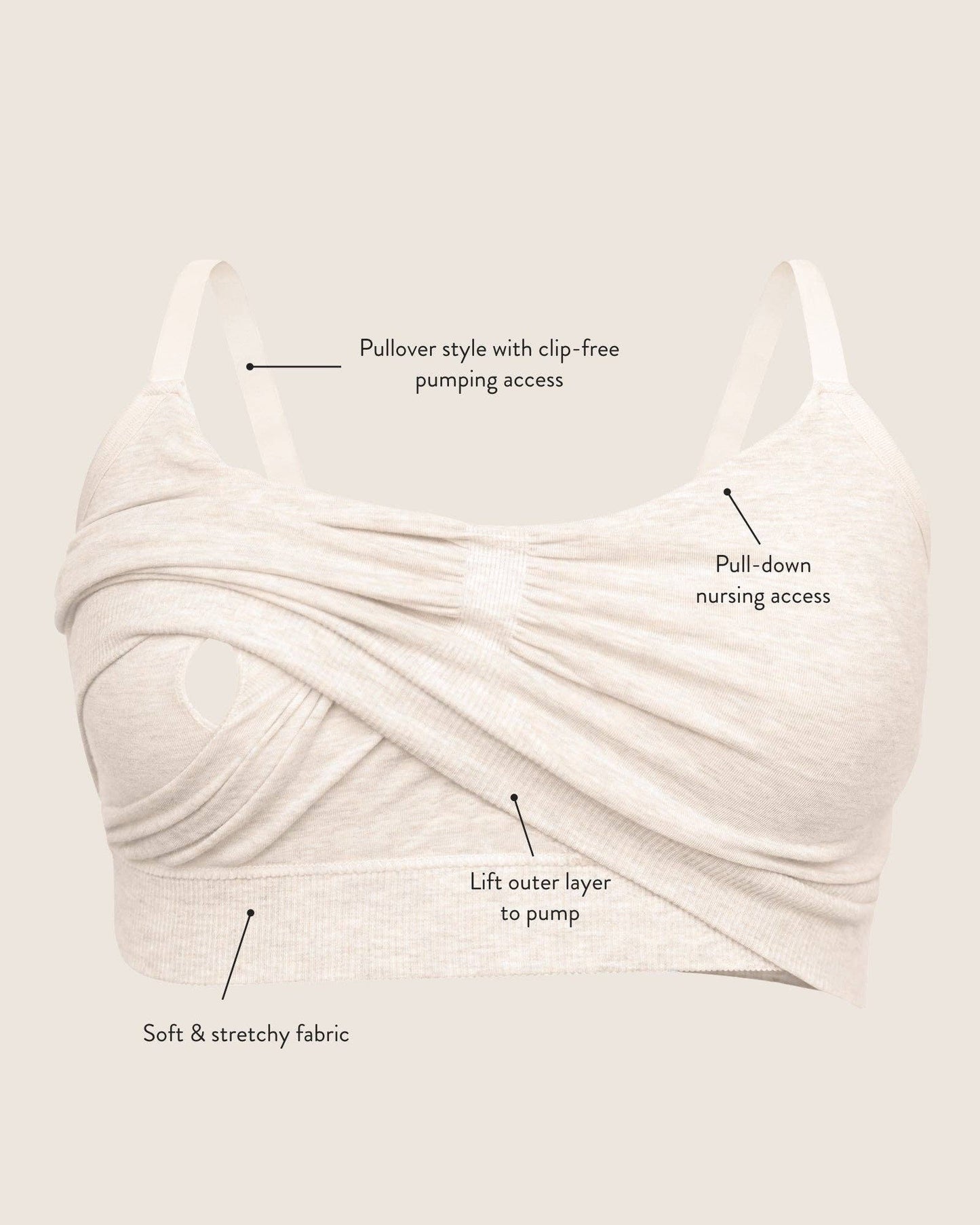 Bamboo Hands-Free Bra