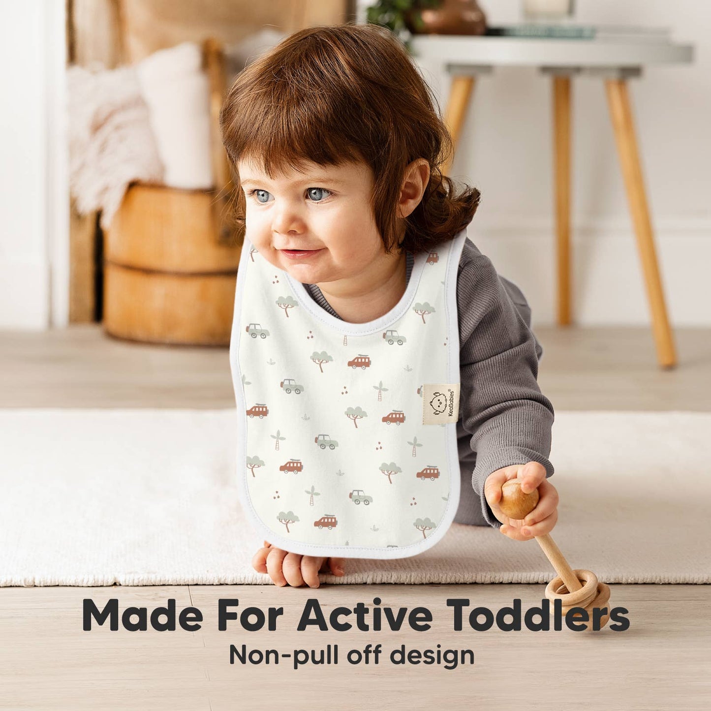 8-Pack Hallo Drool Bibs Wilderness