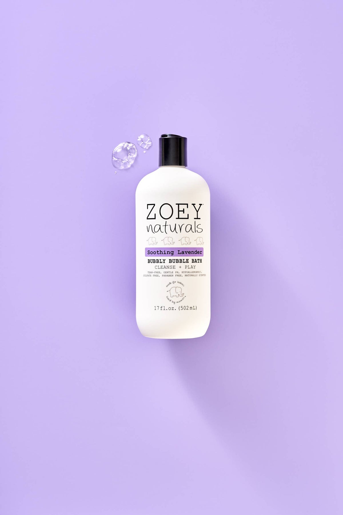 Soothing Lavender Bubbly Bubble Bath - Tear-Free