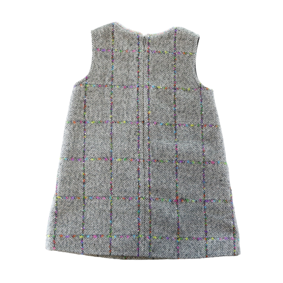 Herringbone Wooly Dress