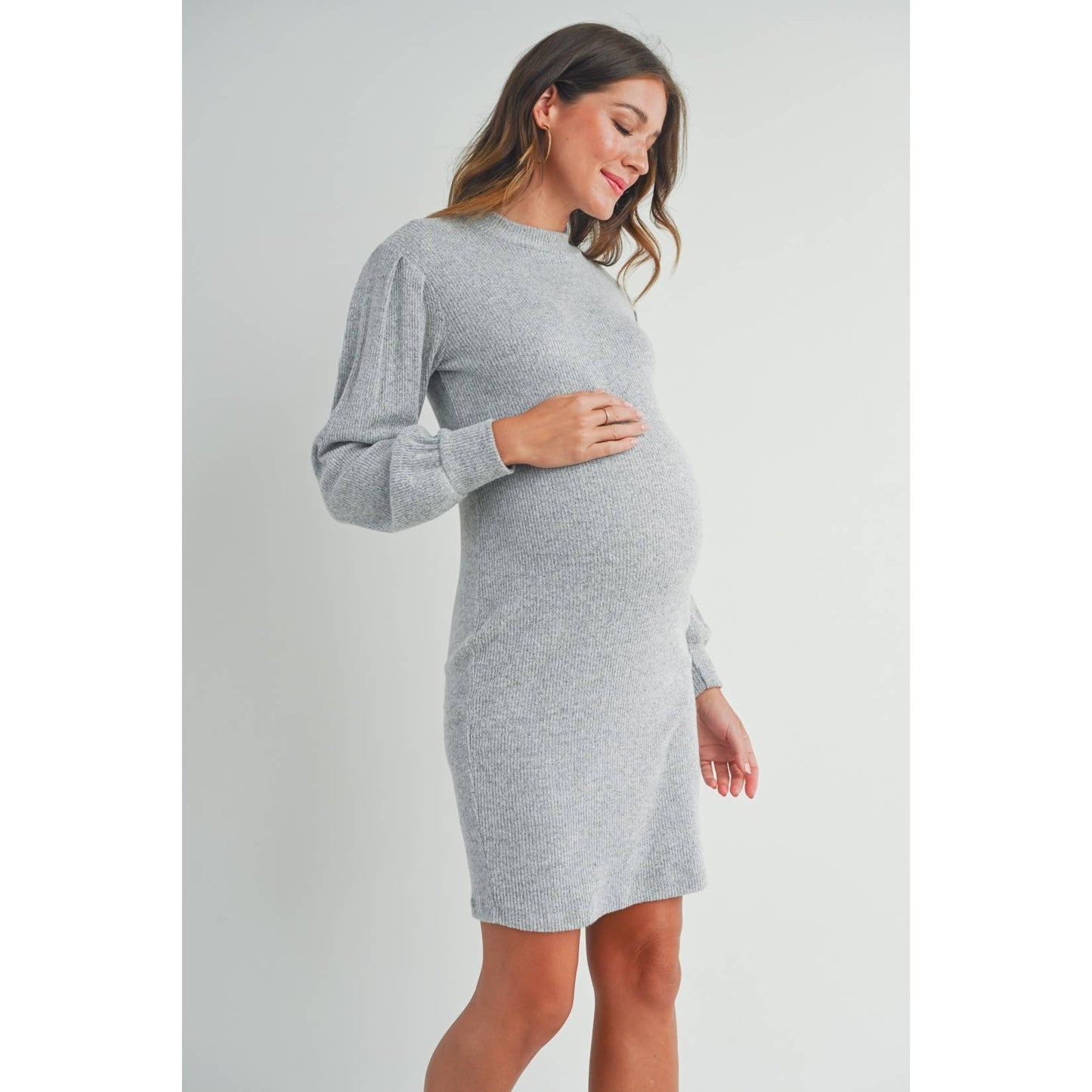 Long Sleeve Maternity Dress