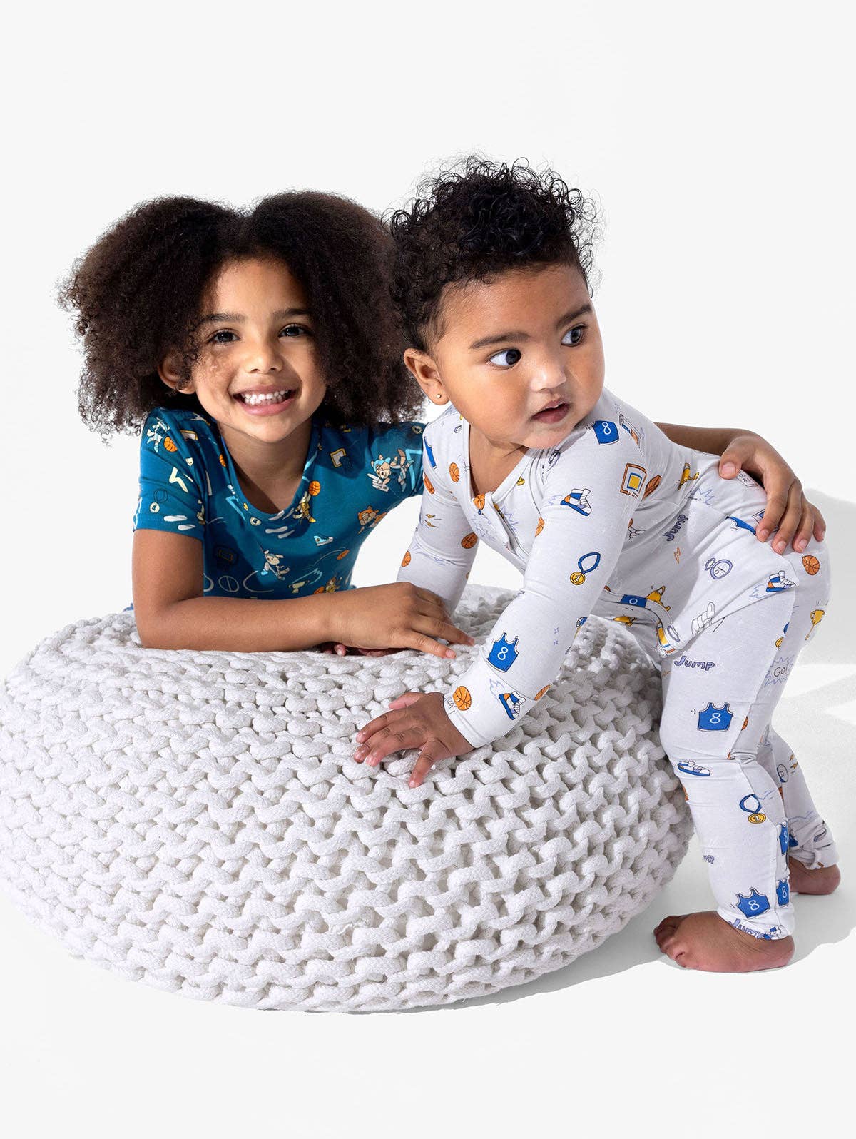 Basketball Pjs Short Set