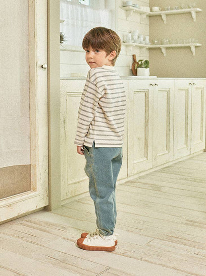 Baggy Washed Denim Pants