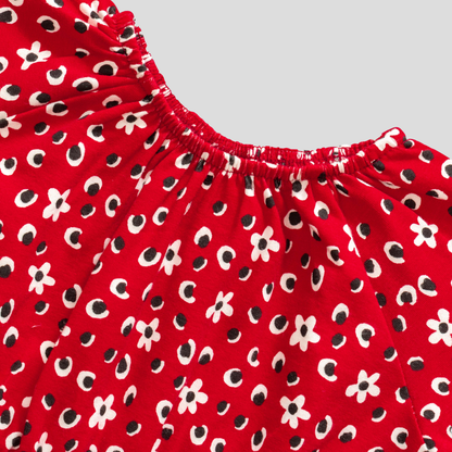 Blooming Red Onesie