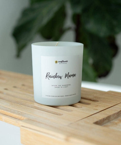 Rainbow Mama Candle