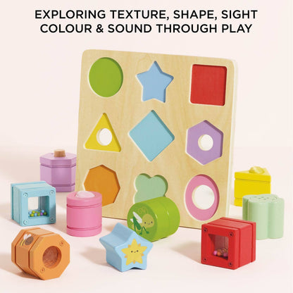 Rainbow Sensory Shape Sorter